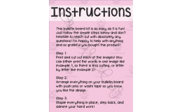Tea and Coffee Bulletin Board Kits