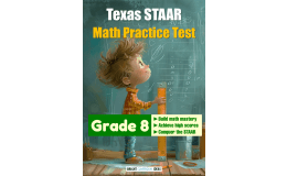 Texas STAAR Math Practice Test for Grade 8