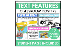 Text Features Poster Pack