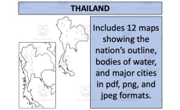 Thailand Map Resources