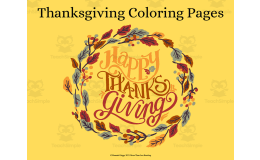 Thanksgiving Coloring Pages