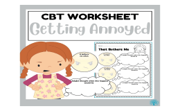 That Bothers Me Worksheet