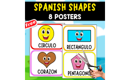 THE 8 BASIC SHAPES | SPANISH POSTERS