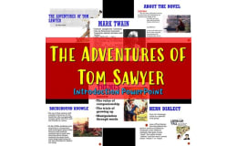 The Adventures of Tom Sawyer Introduction PPT
