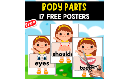THE BODY PARTS | 17 FREE POSTERS + IMAGES