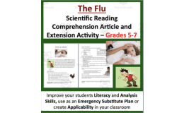 The Flu - Science Reading Article - Grades 5-7