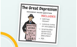The Great Depression: Document-Based Question (DBQ)