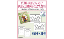 King of Kindergarten – Coloring Page Companion