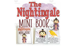 The Nightingale Fairy Tale Foldable Mini Book Grade 1 2 3 ELA ELL