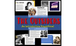 The Outsiders Introduction PowerPoint