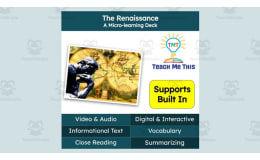 The Renaissance | Reading Comprehension Deck | Interactive Lesson