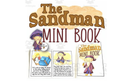 The Sandman Fairy Tale Foldable Mini Book Grade 1 2 3 ELA ELL