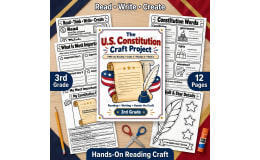 The U.S. Constitution Craft Project | 3rd Grade Reading
