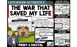 The War That Saved My Life: Theme, Symbolism & Quote Activities