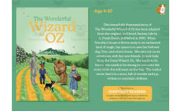 The Wonderful Wizard of Oz (6-10 years)