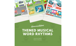 Themed Musical Word Rhythms | Interactive Musical Games Activity