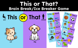 This or That Game Ice Breaker (Both Google slides & PDF file)