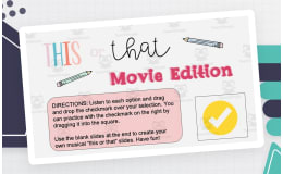 This or That Game: Movie Edition