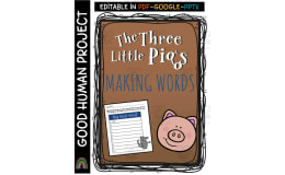 Three Little Pigs | Making Words Activity