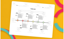 Timeline Template – Editable in Microsoft Word