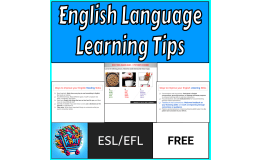 Tips for ESL/EFL and English Language Learners - Easy Ways to Learn En