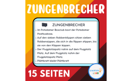 Tongue Twisters in German.