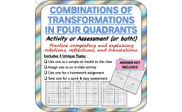 Transformations Activity – Rotations & Reflections