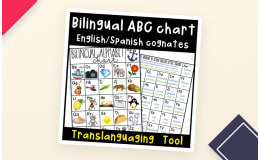 Translanguaging ABC Chart – English & Spanish Sounds