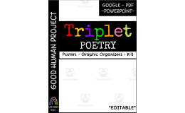 Triplet Poetry Writing | Posters & Graphic Organizers