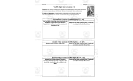 Twelfth Night Act 3, Scenes 1-3 | Double Entry Journals