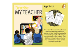 Describe My Teacher (7-11 years)