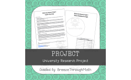 University Research Project
