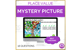 Unlocking Decimal Place Value: Math Mystery Picture Adventure