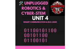 Unplugged Cyber-STEM Pack 4: Binary & Bus Logic (Grades 4–8)
