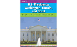U.S. Presidents: Washington, Lincoln, and Grant: Crack the medium-level codes and explore their lives