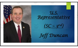 Rep. Jeff Duncan (SC-3) – Biography PowerPoint