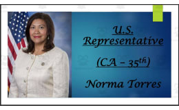 U.S. Representative Norma Torres (CA - 35th) BIO PPT