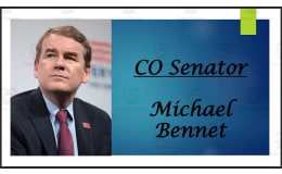 U.S. Senator Michael Bennet (CO) Biography PowerPoint
