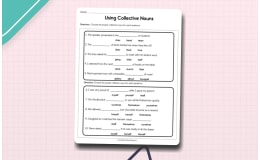Using Collective Nouns Worksheet
