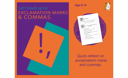 Using Exclamation Marks And Commas (9-14 years)