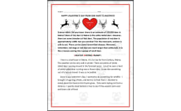VALENTINE'S DAY CREATIVE WRITING PROMPT: FROM ONE HART TO ANOTHER