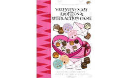 Valentine's Day Math Word Problem Game