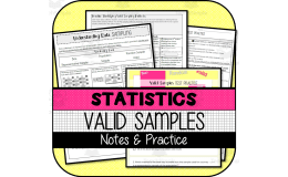 Valid Samples NOTES & PRACTICE