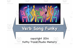 Verb Song Packet