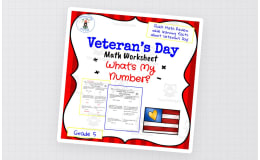 Veteran's Day Math Trivia Worksheet