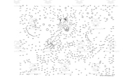 Viking Extreme Difficulty Dot-to-Dot / Connect the Dots
