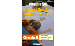 Virginia SOL History & Social Science Practice Test for Grade 5