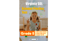 Virginia SOL Science Practice Test for Grade 5