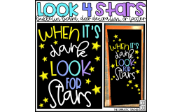 Look for Stars – Growth Mindset Door Decoration