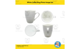 White Coffee Mug Photo Image Set